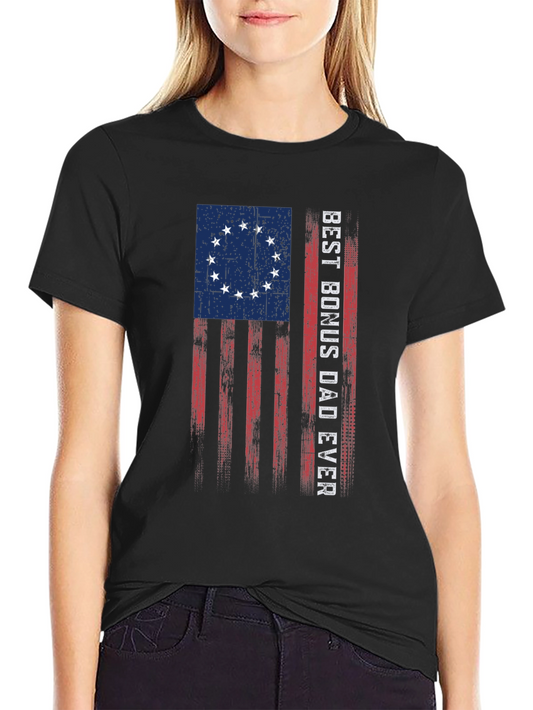 Best Bonus Dad Ever Graphic Tee