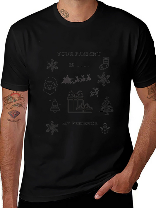 Your Presence Christmas T-Shirt - Holiday Festive Tee