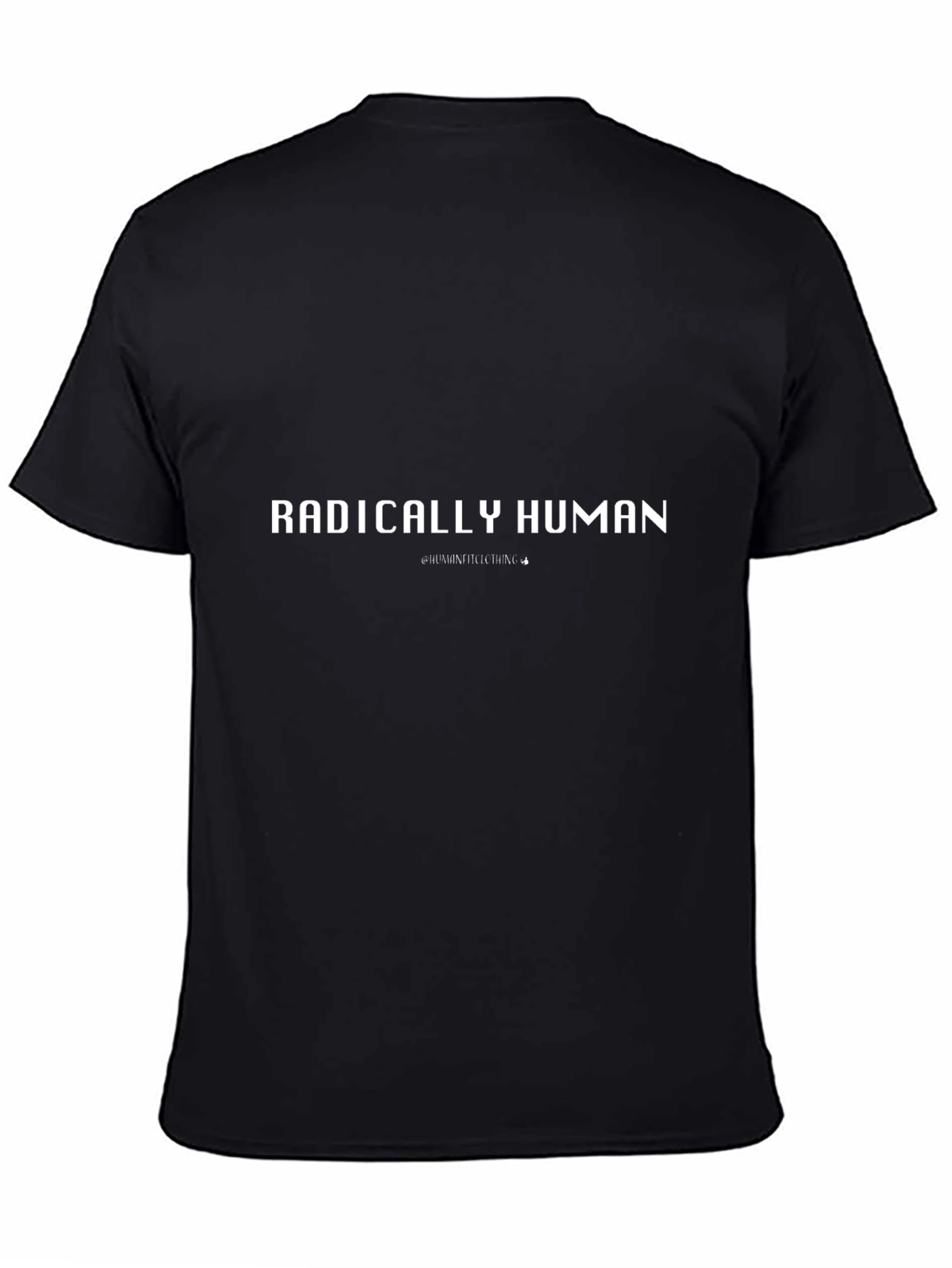 Radically Human Graphic Tee - Unisex Black T-Shirt