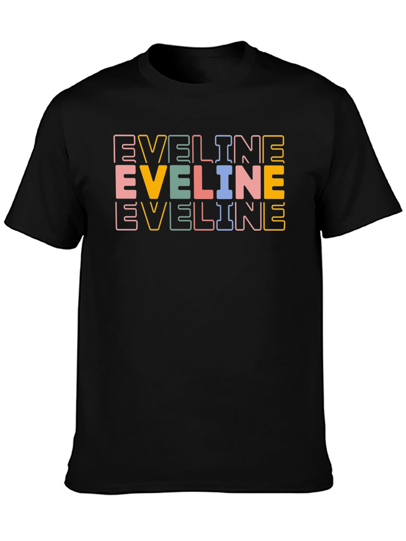 Eveline Retro Name T-Shirt