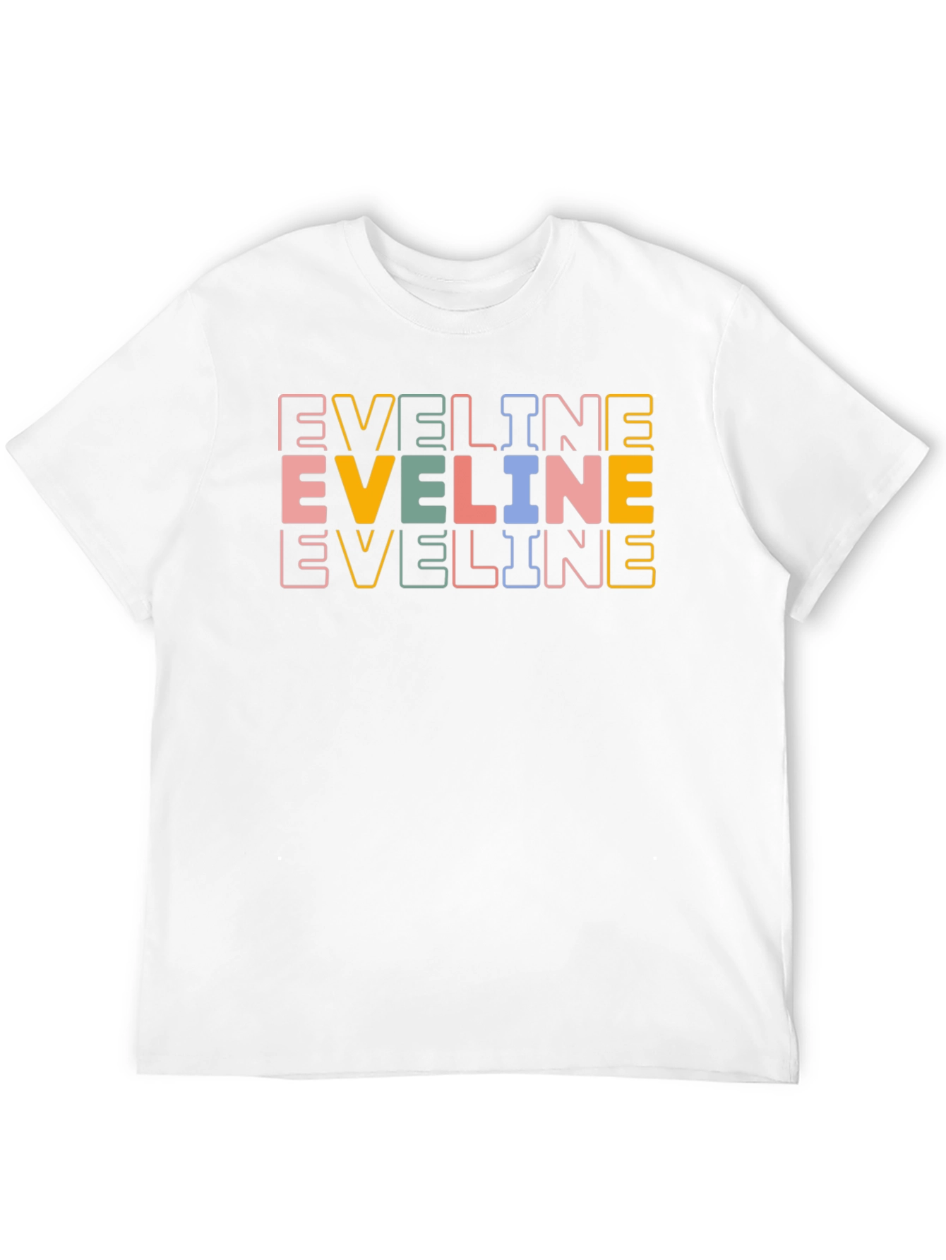 Eveline Retro Name T-Shirt