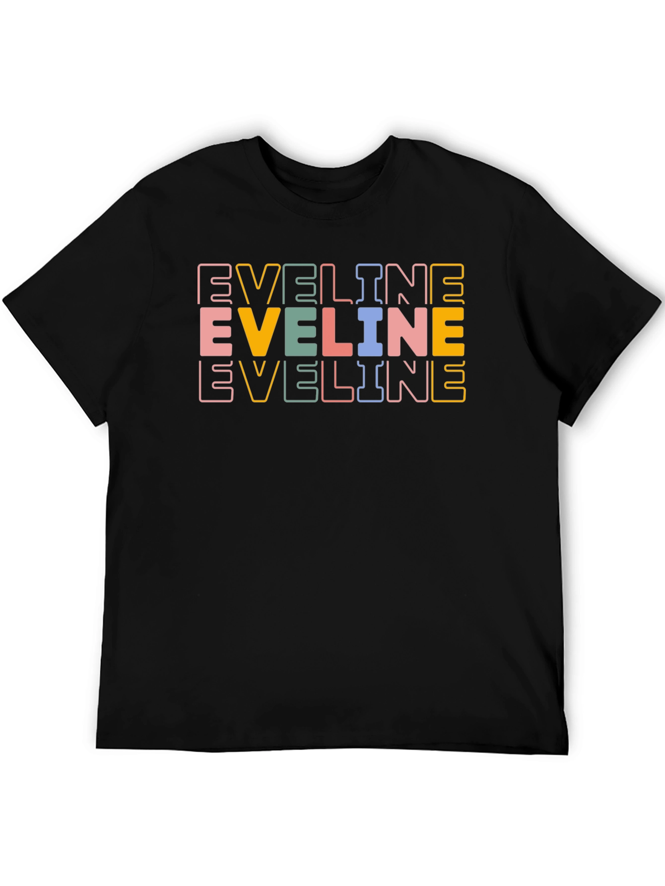 Eveline Retro Name T-Shirt