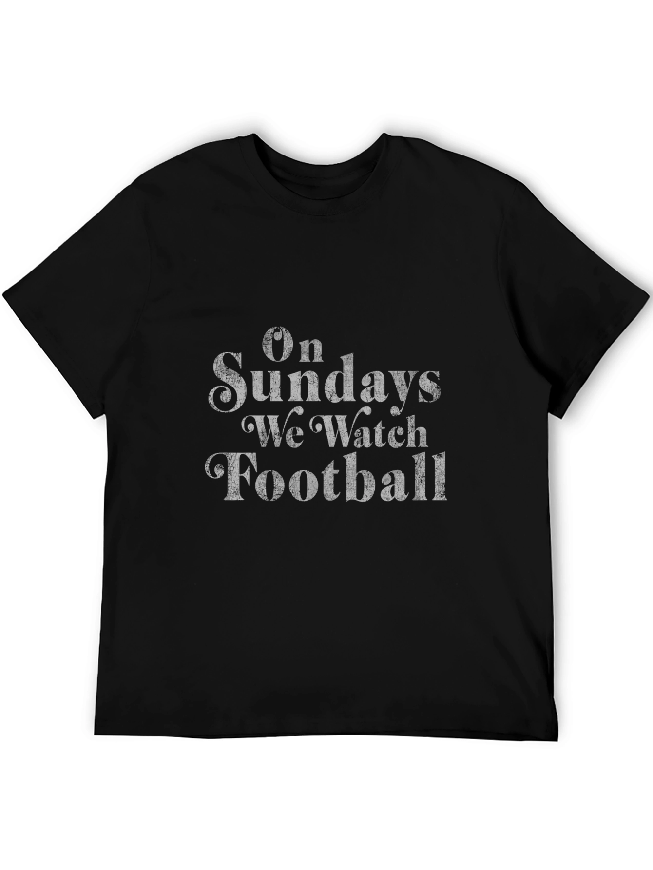 On Sundays We Watch Football T-Shirt