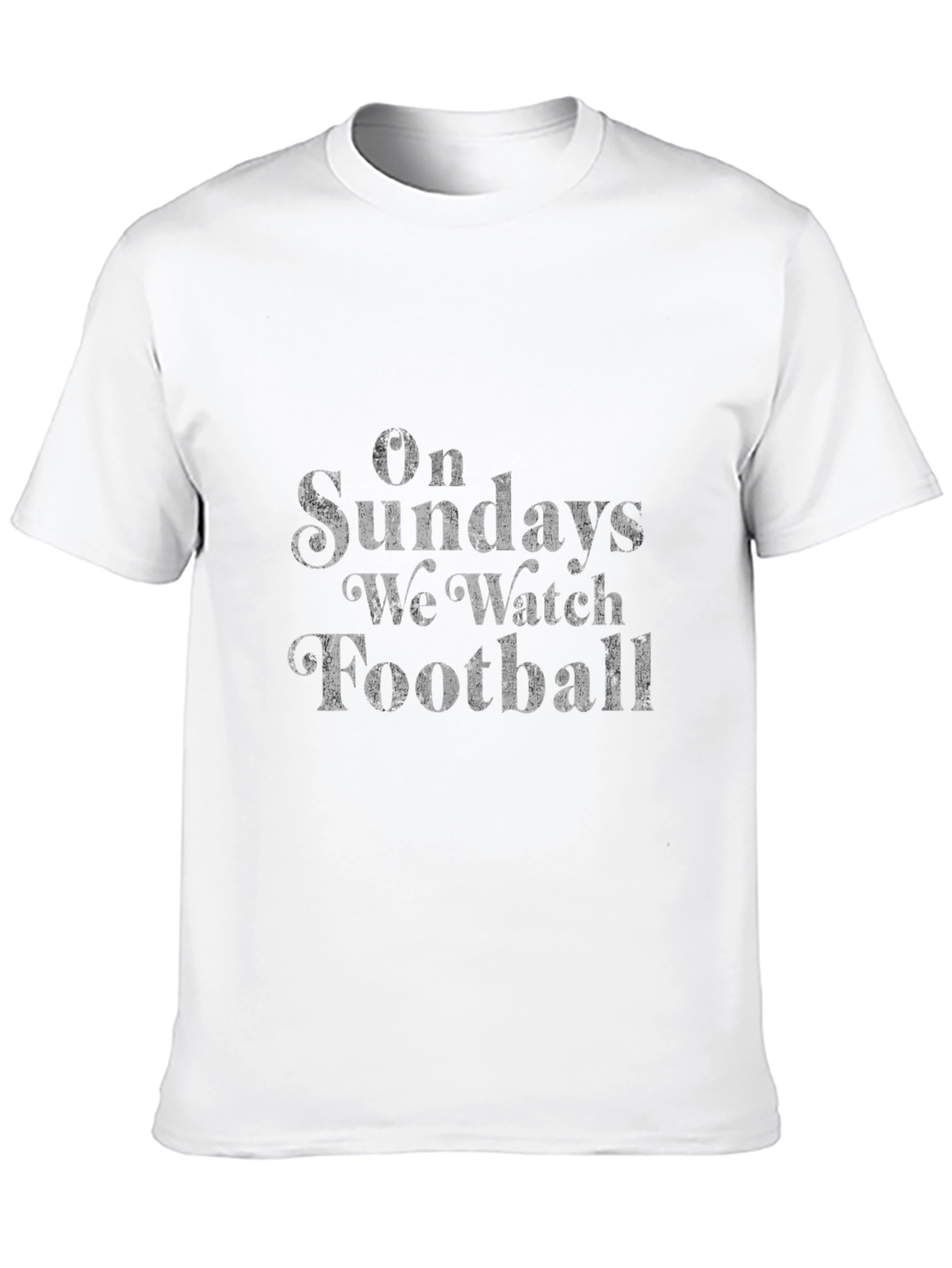 On Sundays We Watch Football T-Shirt