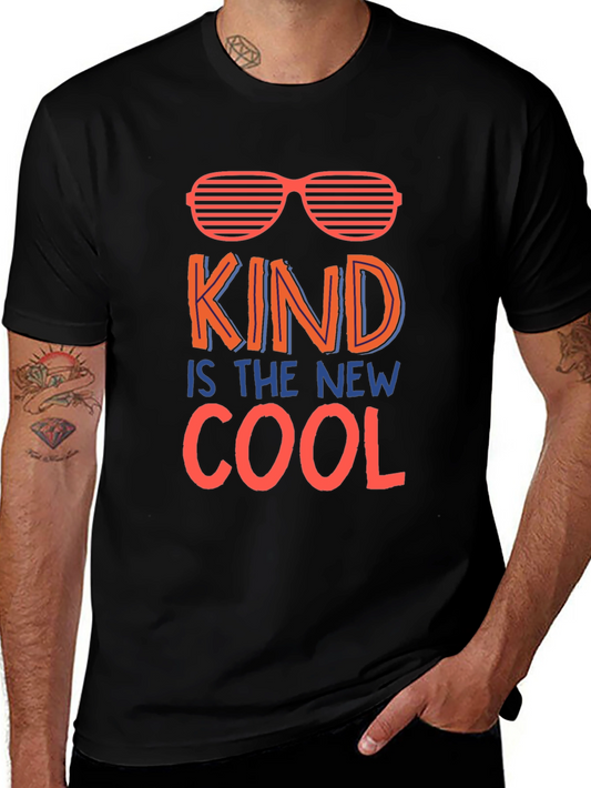 Kind is the New Cool Graphic Tee - Trendy Statement Shirt