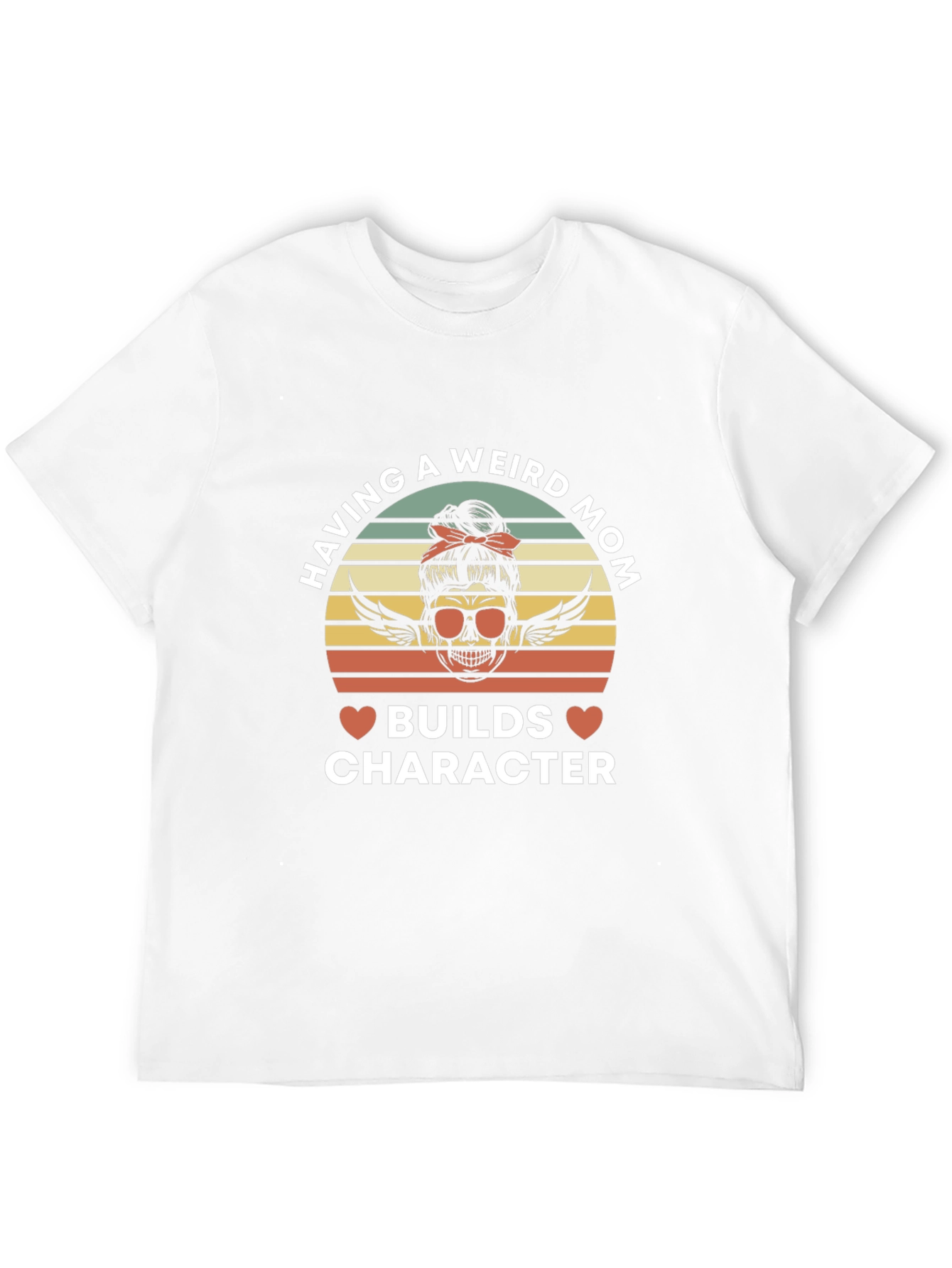 Weird Mom Skull Graphic Tee