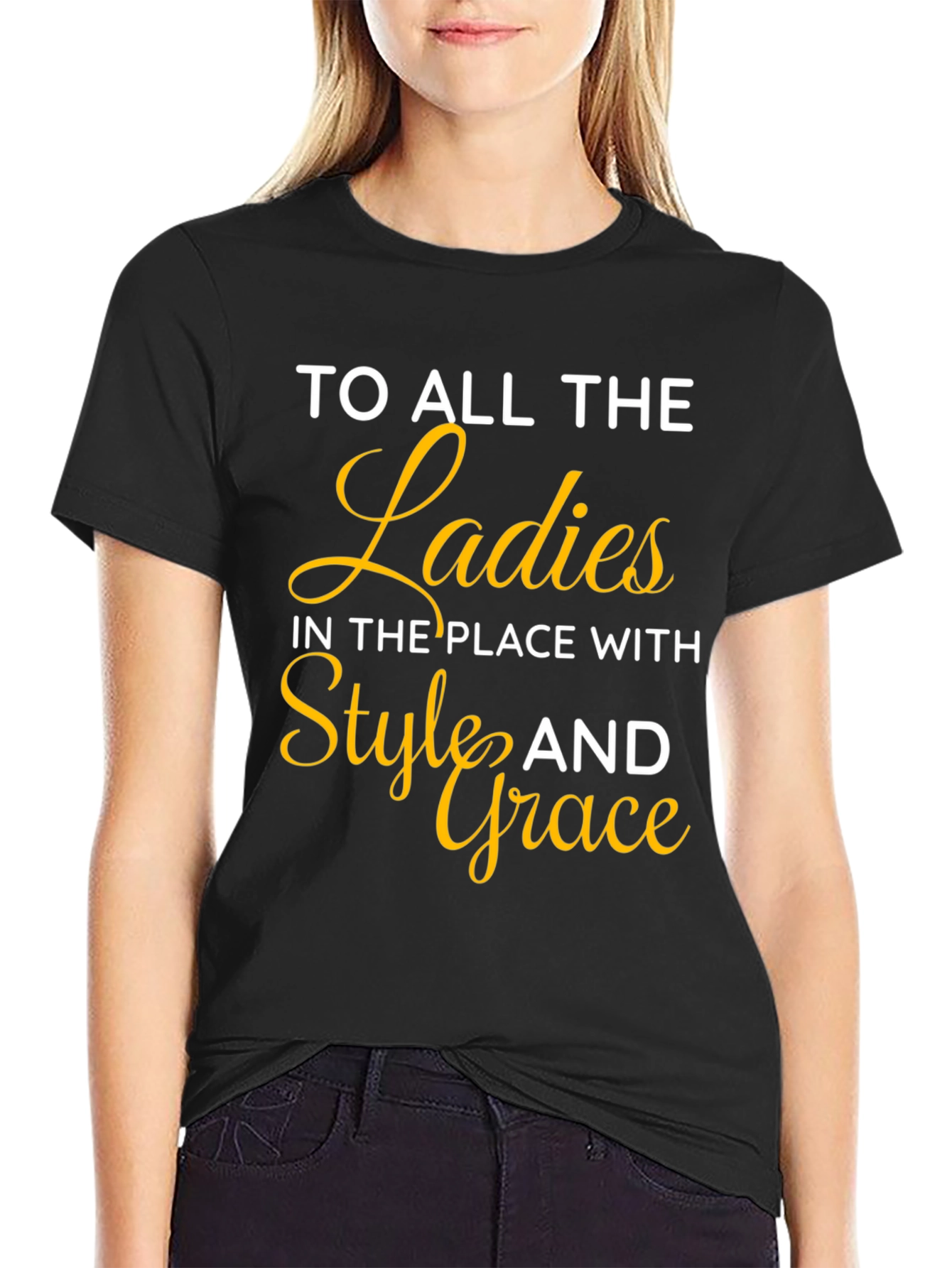 Ladies Style & Grace Tee - Empowering Womens Fashion