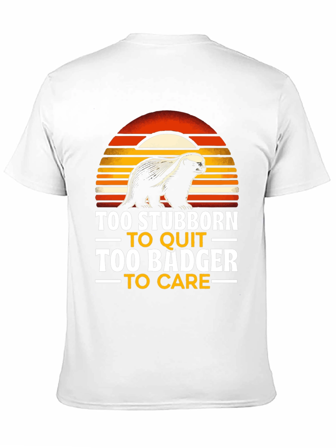 Stubborn Badger Graphic Tee