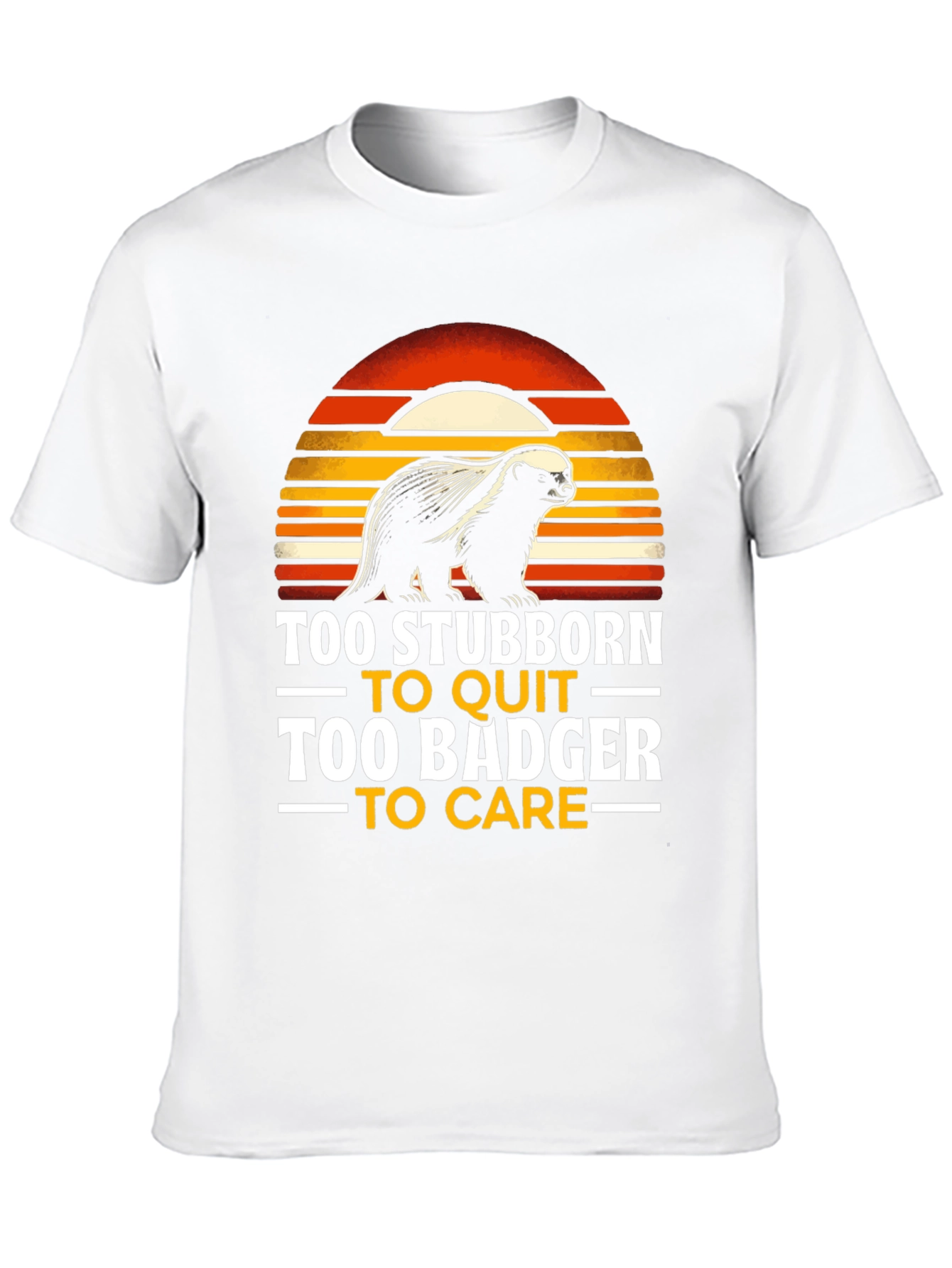 Stubborn Badger Graphic Tee