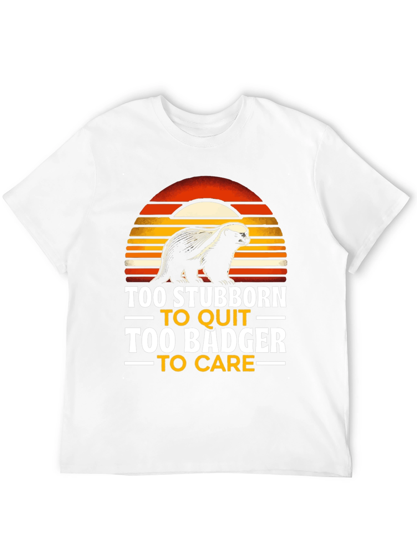 Stubborn Badger Graphic Tee