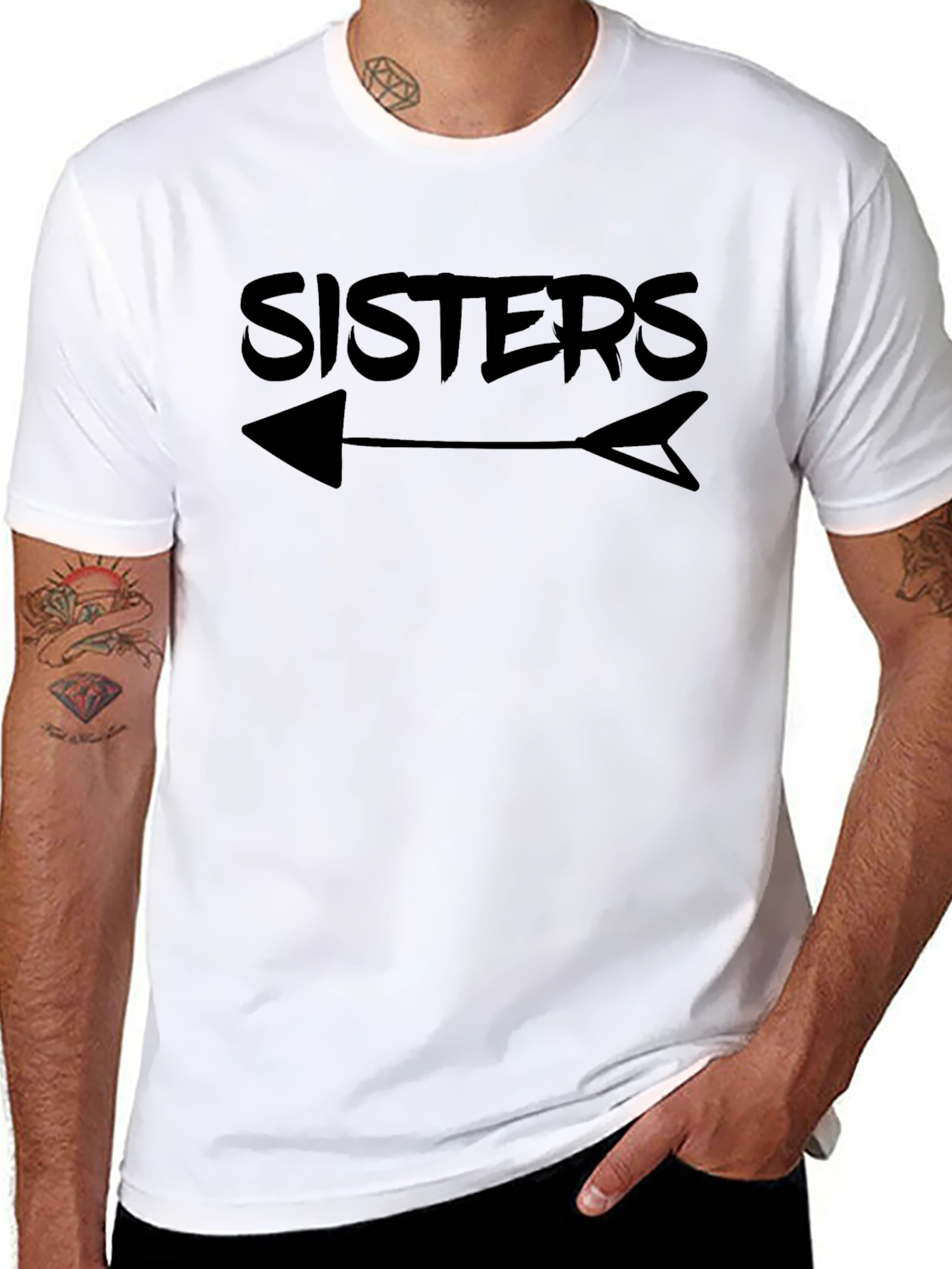 Sisters Arrow T-Shirt - Matching Family Tee