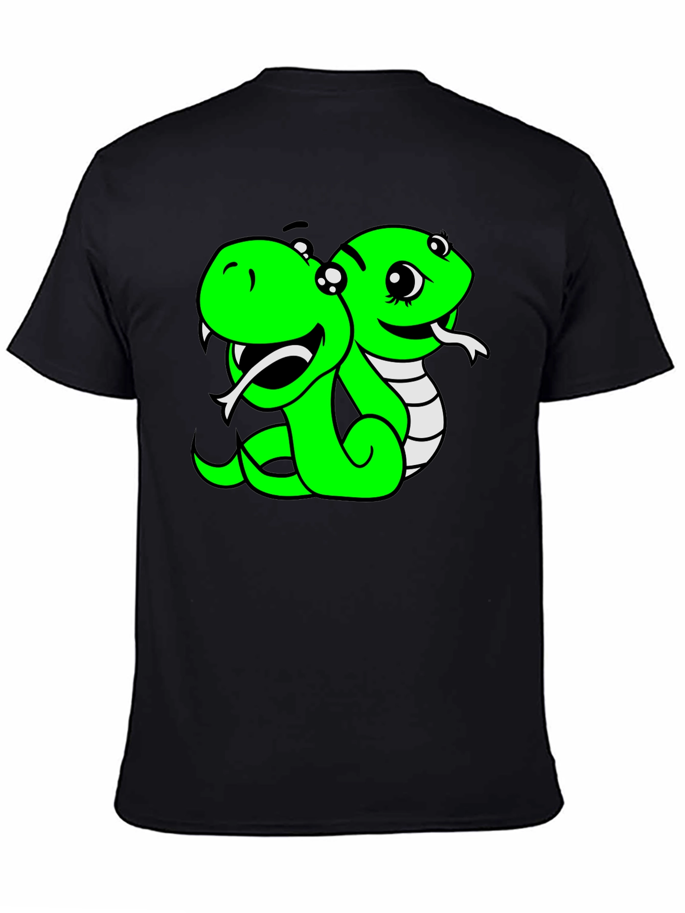 Cartoon Snake T-Shirt - Fun Snake Design