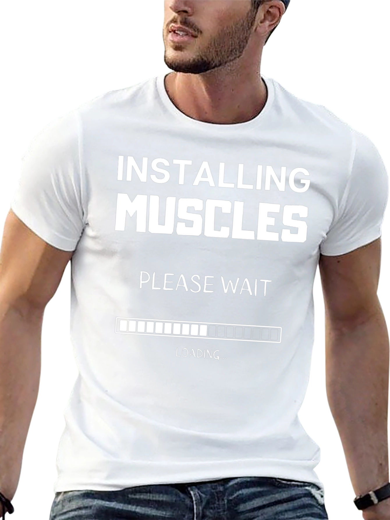 Installing Muscles T-Shirt
