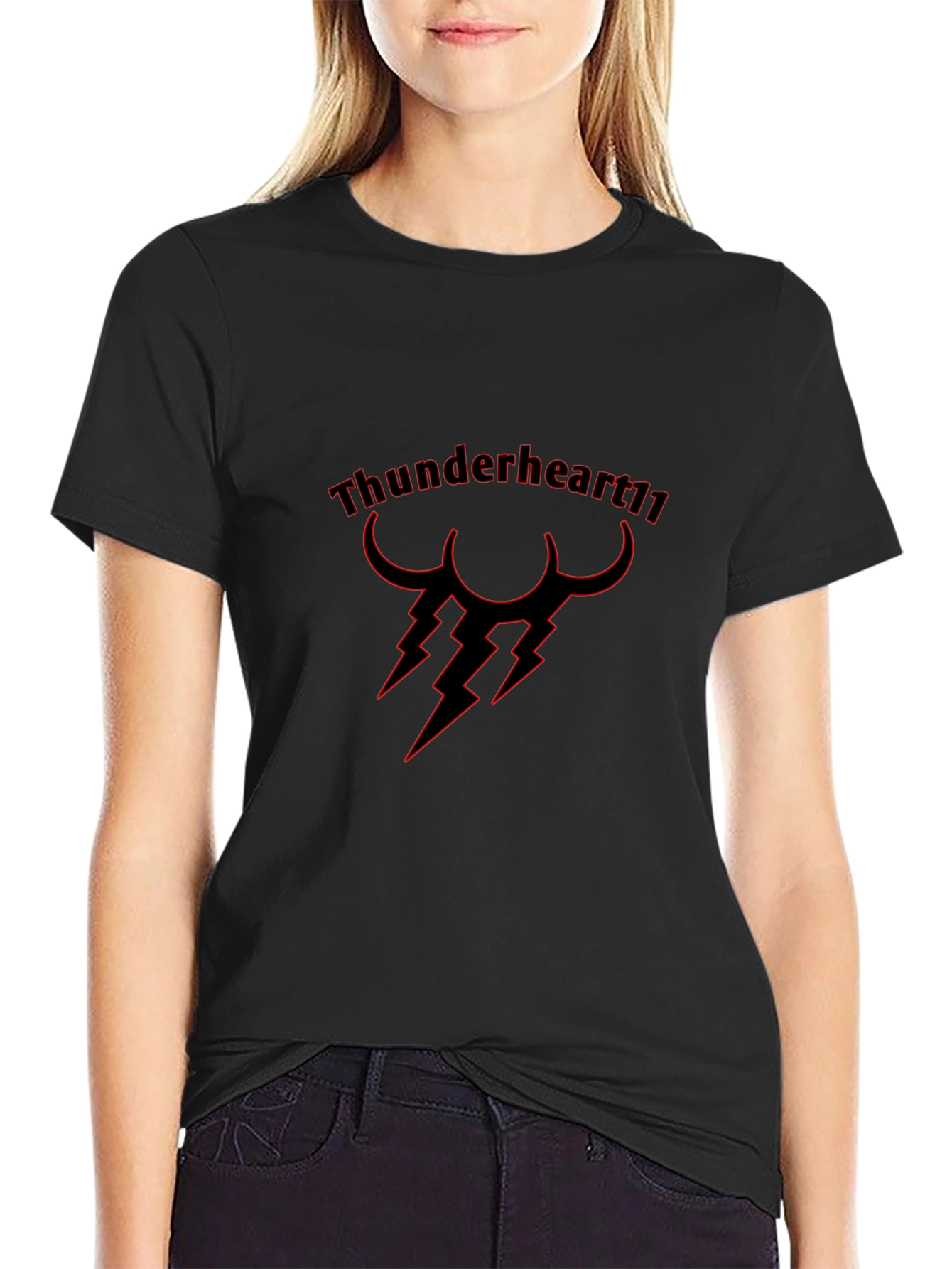 Thunderheart11 Graphic Black T-Shirt