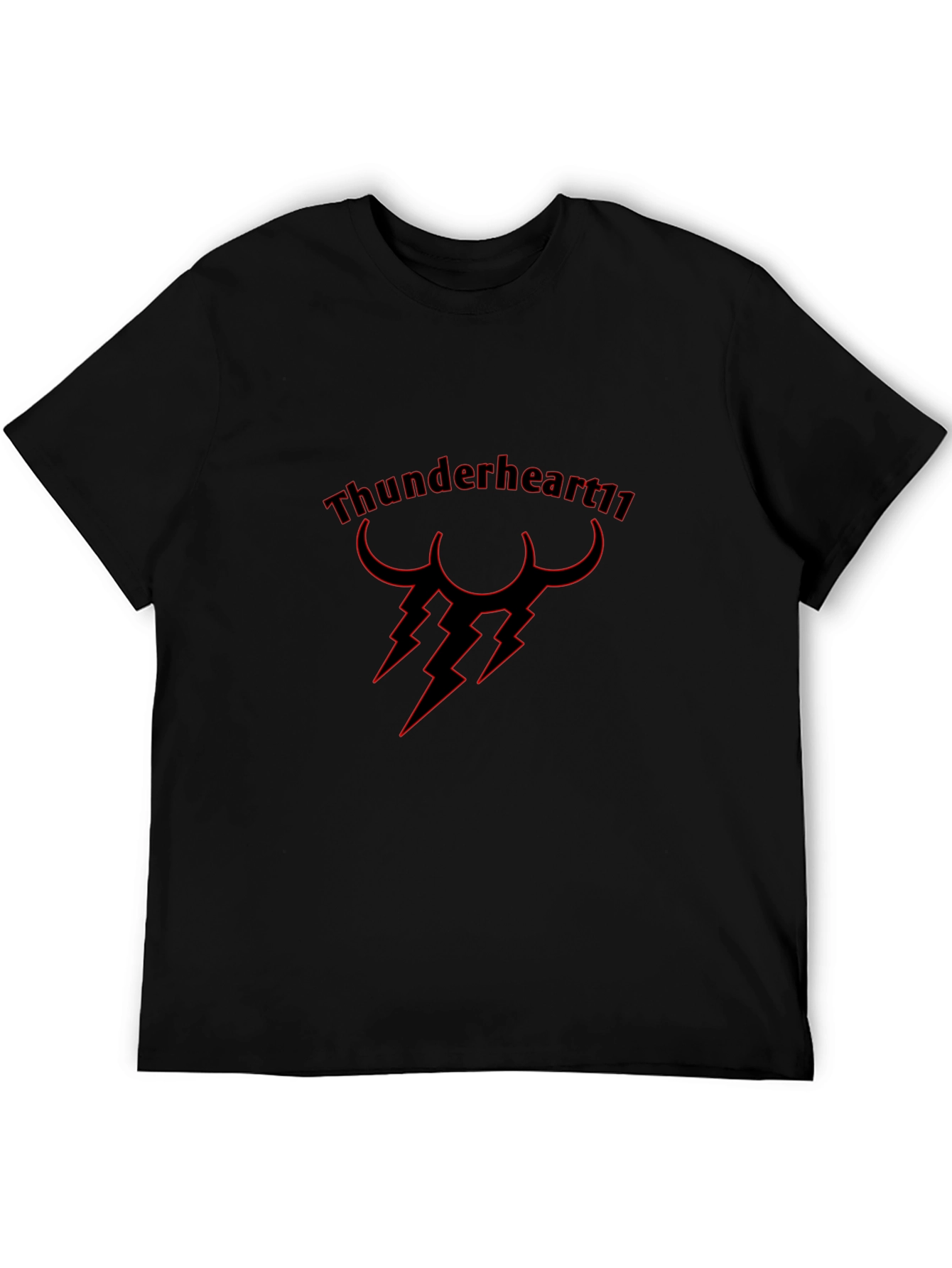 Thunderheart11 Graphic Black T-Shirt
