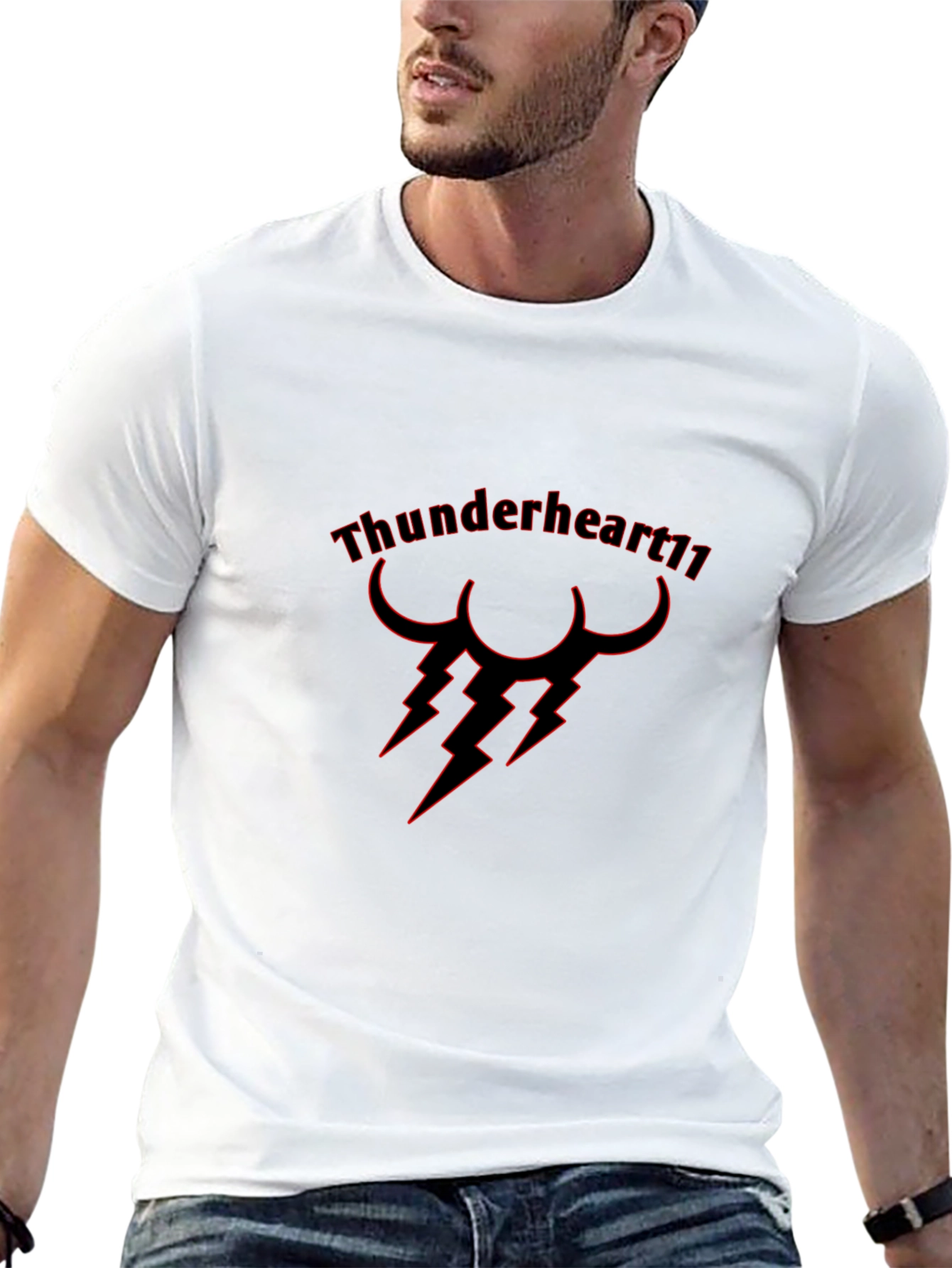 Thunderheart11 Graphic Black T-Shirt