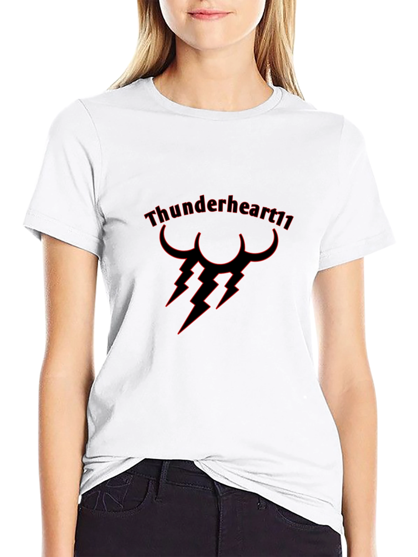 Thunderheart11 Graphic Black T-Shirt