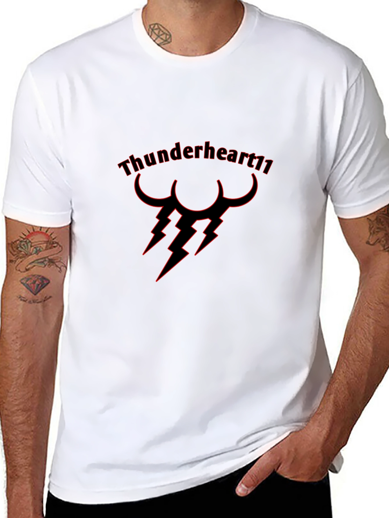 Thunderheart11 Graphic Black T-Shirt