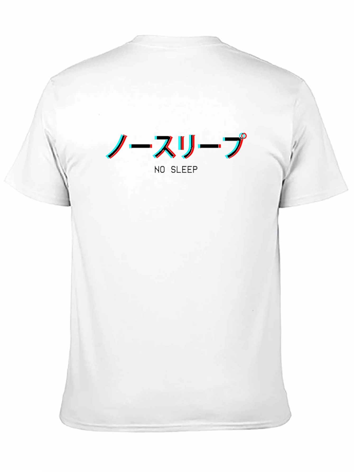 No Sleep Anime Glitchcore T-Shirt