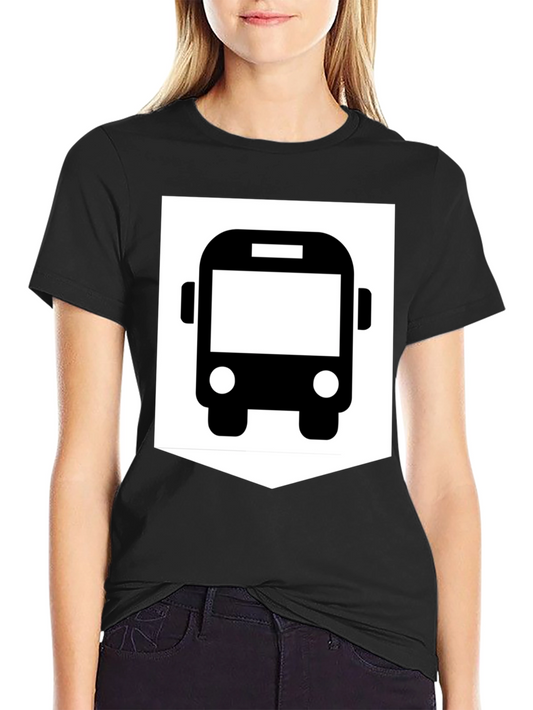 Bus Graphic Tee - Urban Style Black T-Shirt