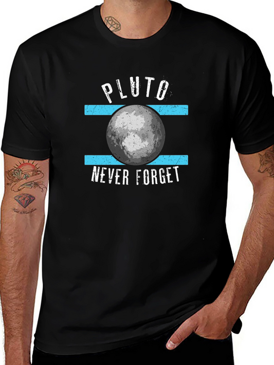 Pluto Never Forget Graphic T-Shirt