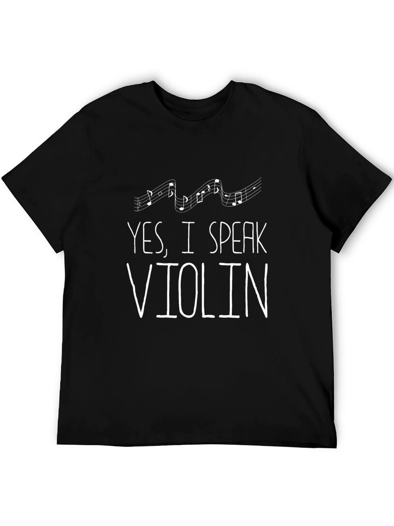 Yes I Speak Violin T-Shirt - Musicians Apparel