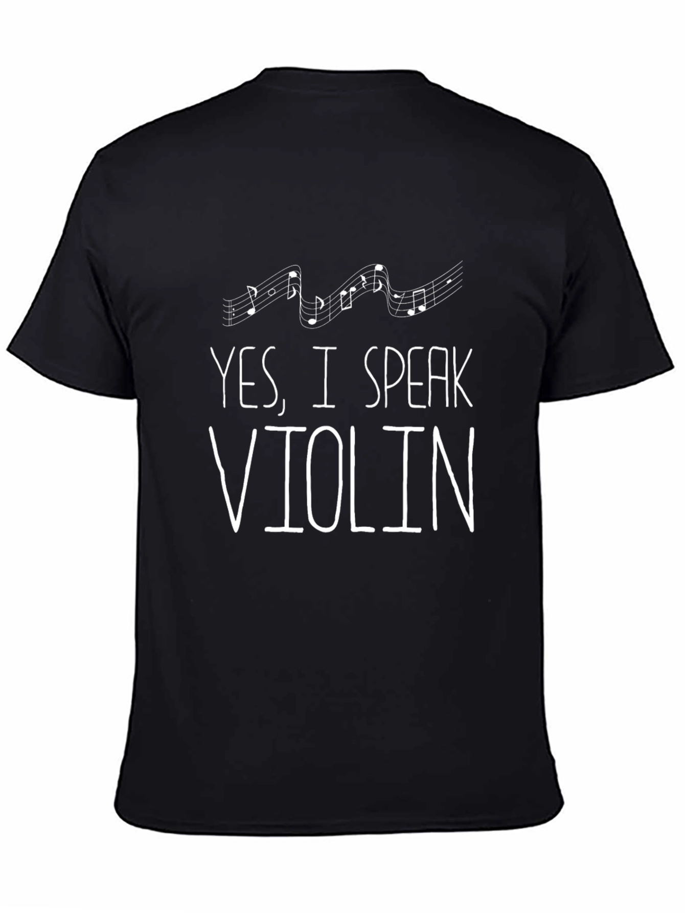 Yes I Speak Violin T-Shirt - Musicians Apparel