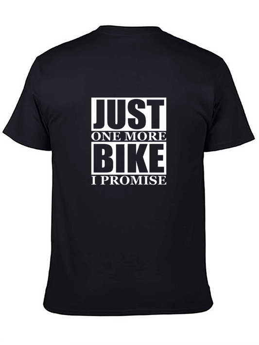 Just One More Bike T-Shirt - Cycling Lovers Tee
