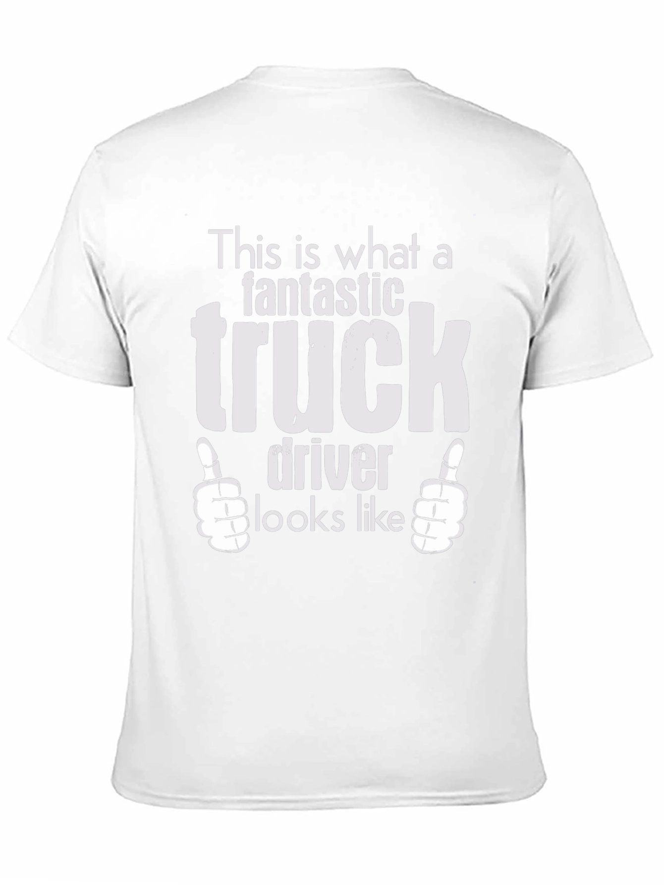 Fantastic Truck Driver T-Shirt - Black