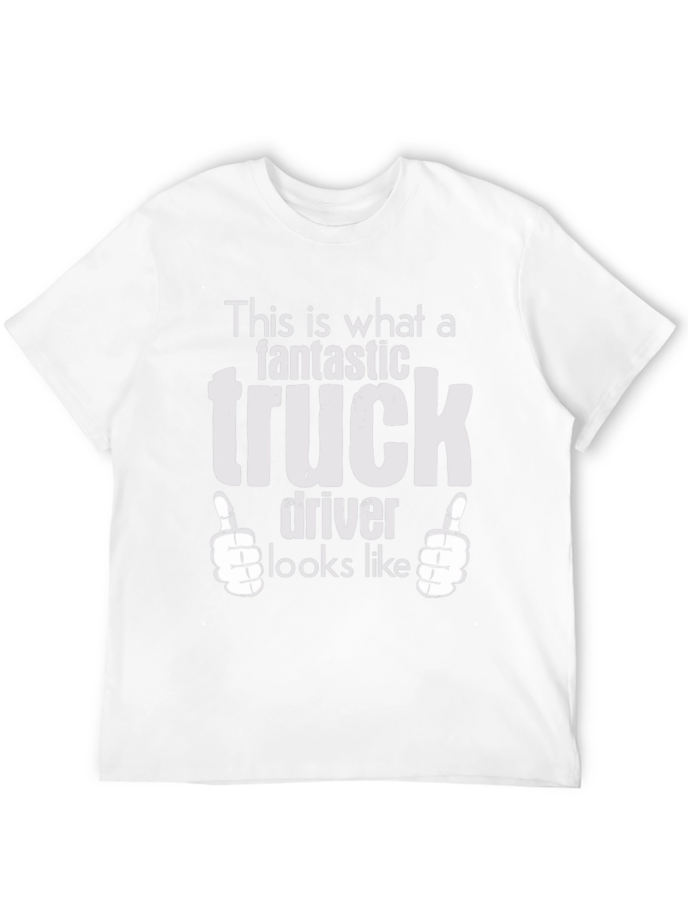 Fantastic Truck Driver T-Shirt - Black