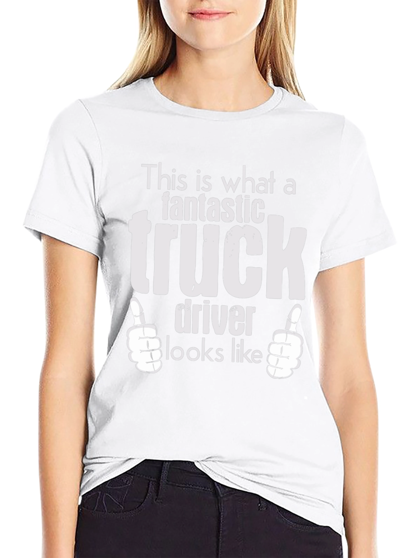 Fantastic Truck Driver T-Shirt - Black