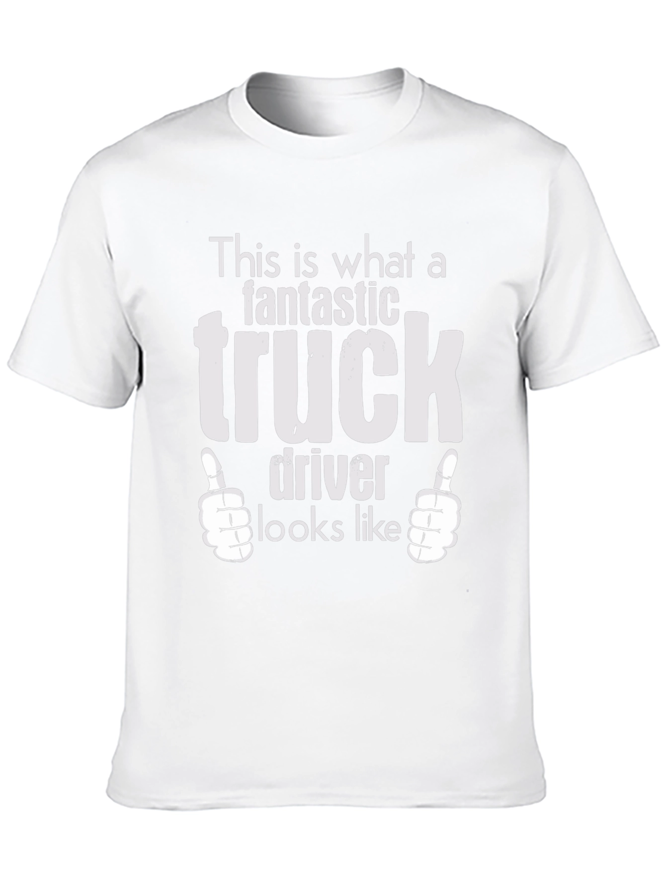 Fantastic Truck Driver T-Shirt - Black