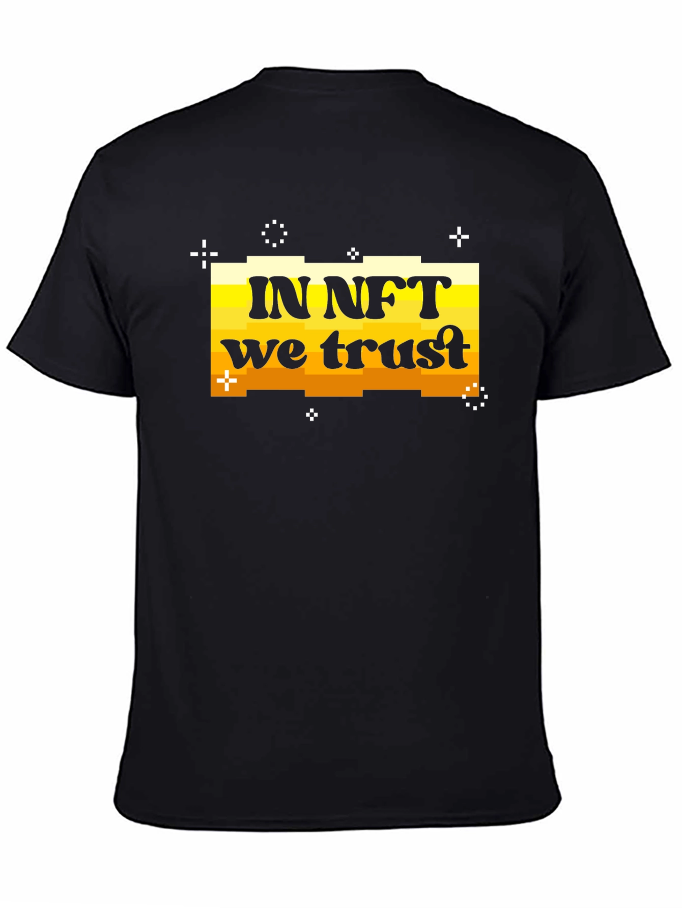 IN NFT We Trust Black T-Shirt