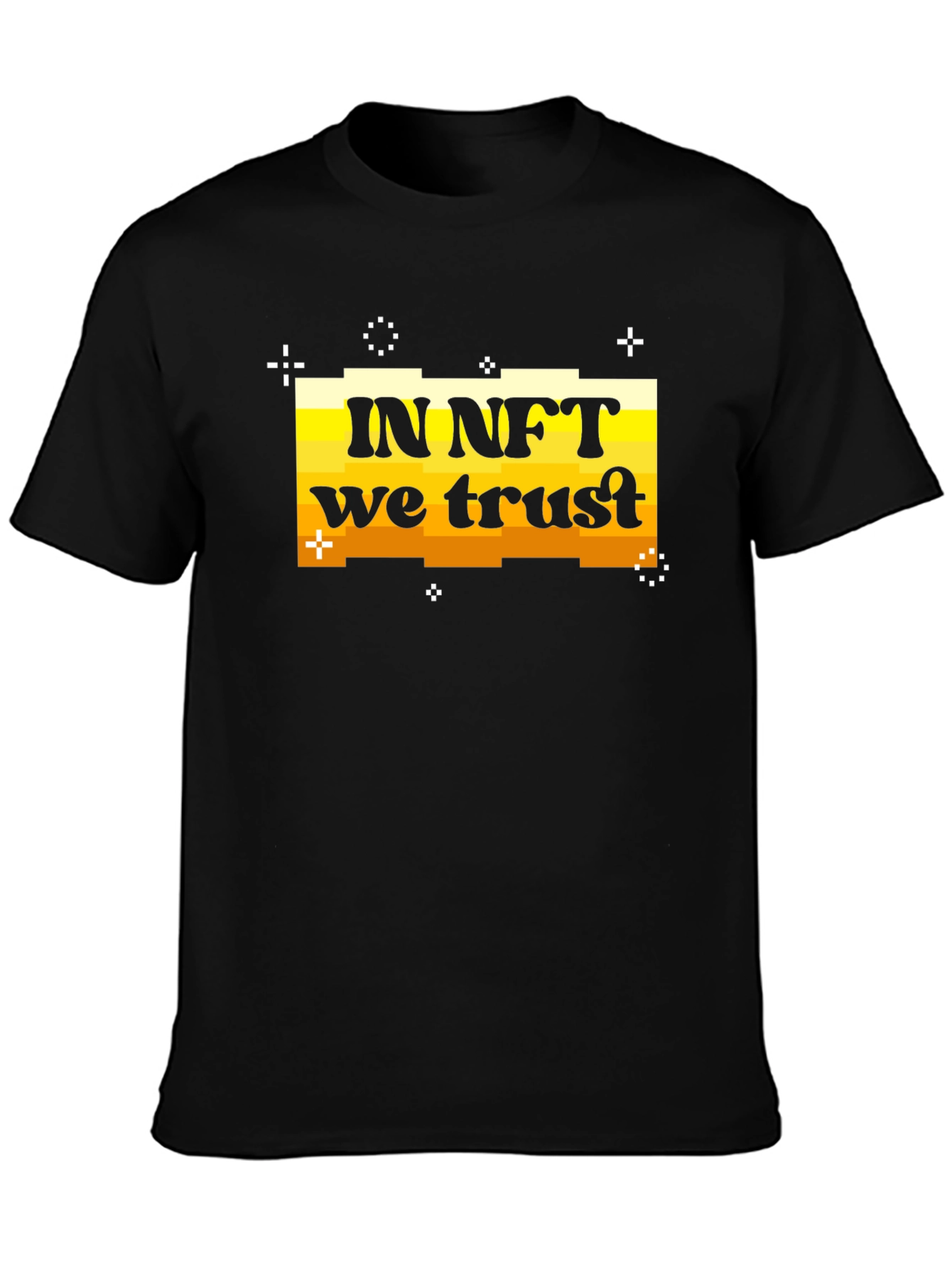 IN NFT We Trust Black T-Shirt
