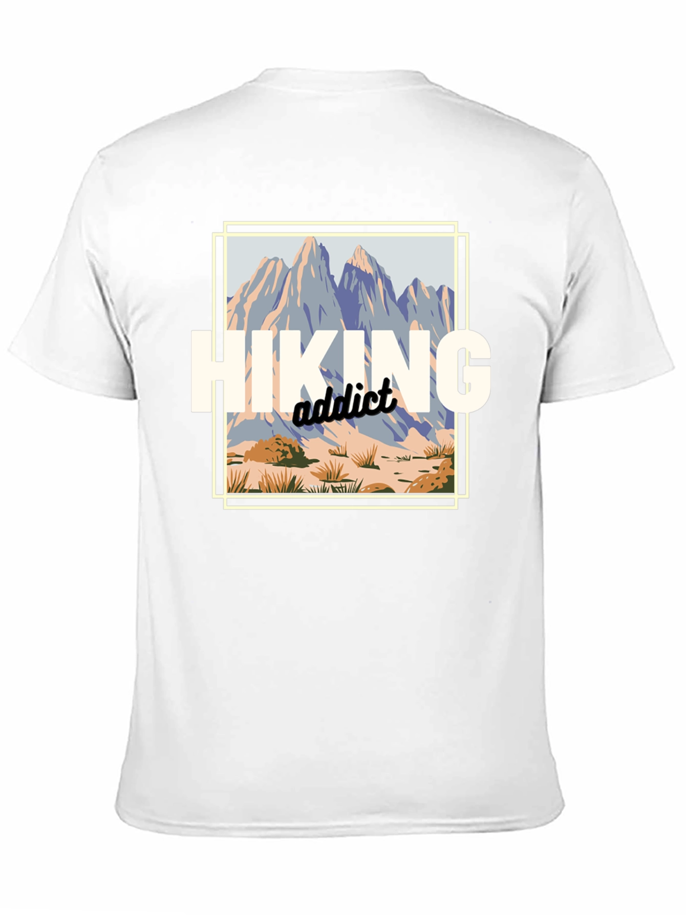 Hiking Addict Graphic T-Shirt - Outdoor Adventure Tee