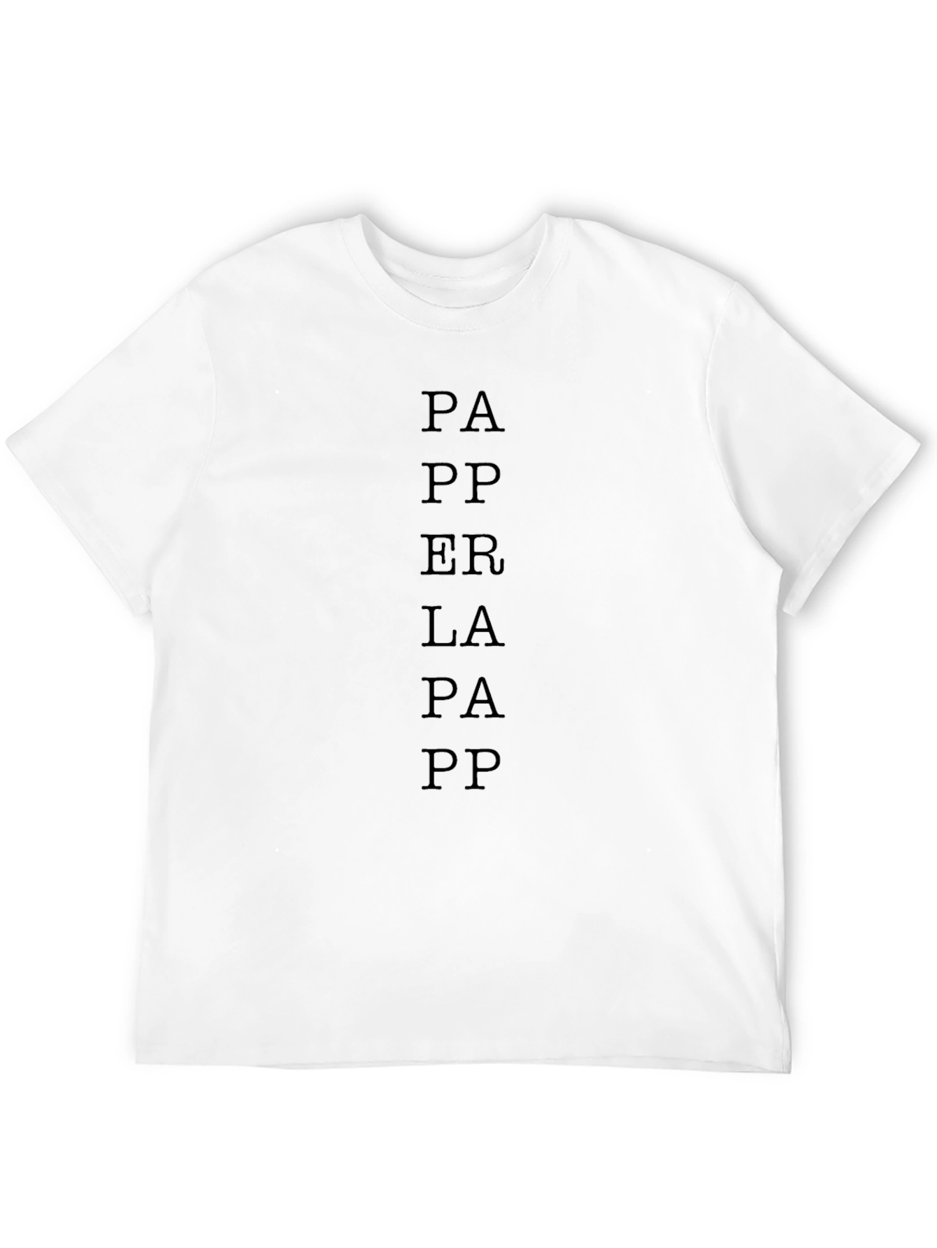 Papperla Black Crew Neck T-Shirt