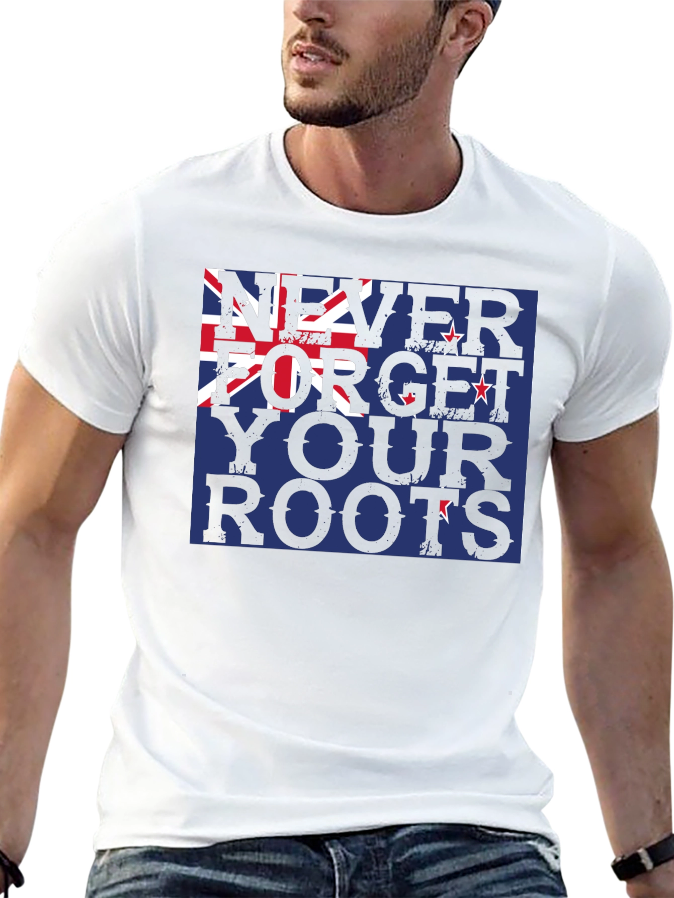 Never Forget Your Roots Graphic Tee