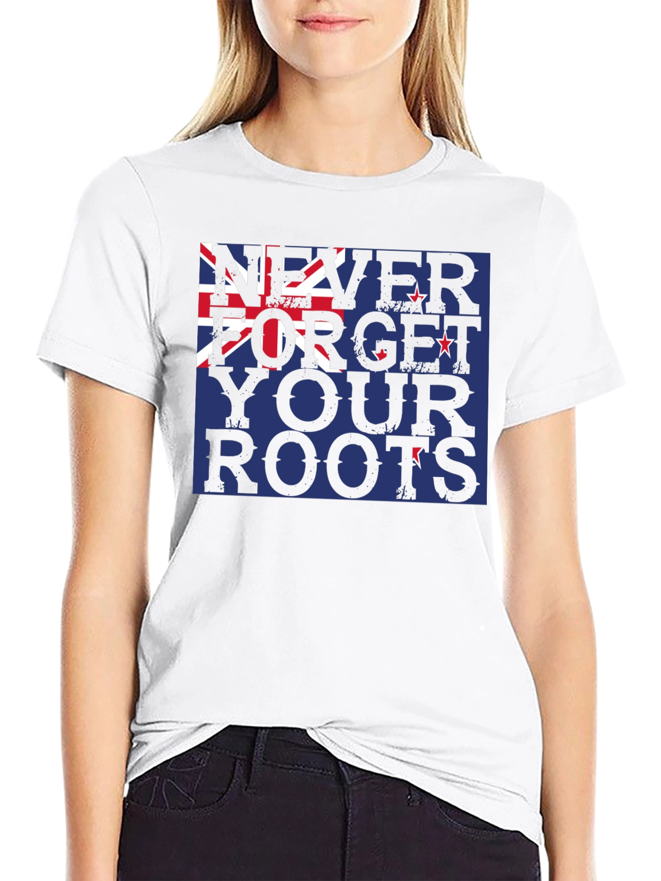 Never Forget Your Roots Graphic Tee