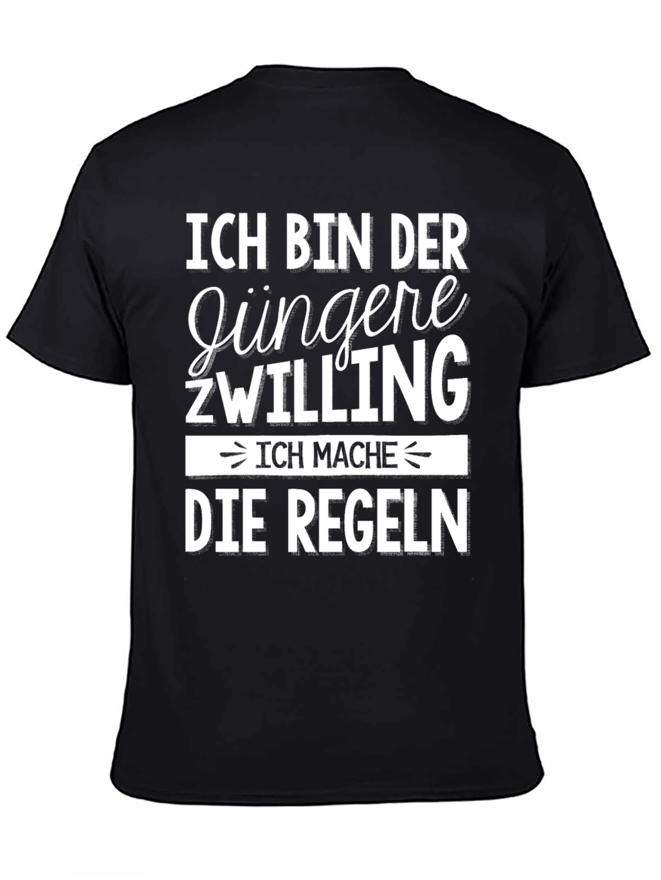 Ich Bin Der Jungere Zwilling T-Shirt