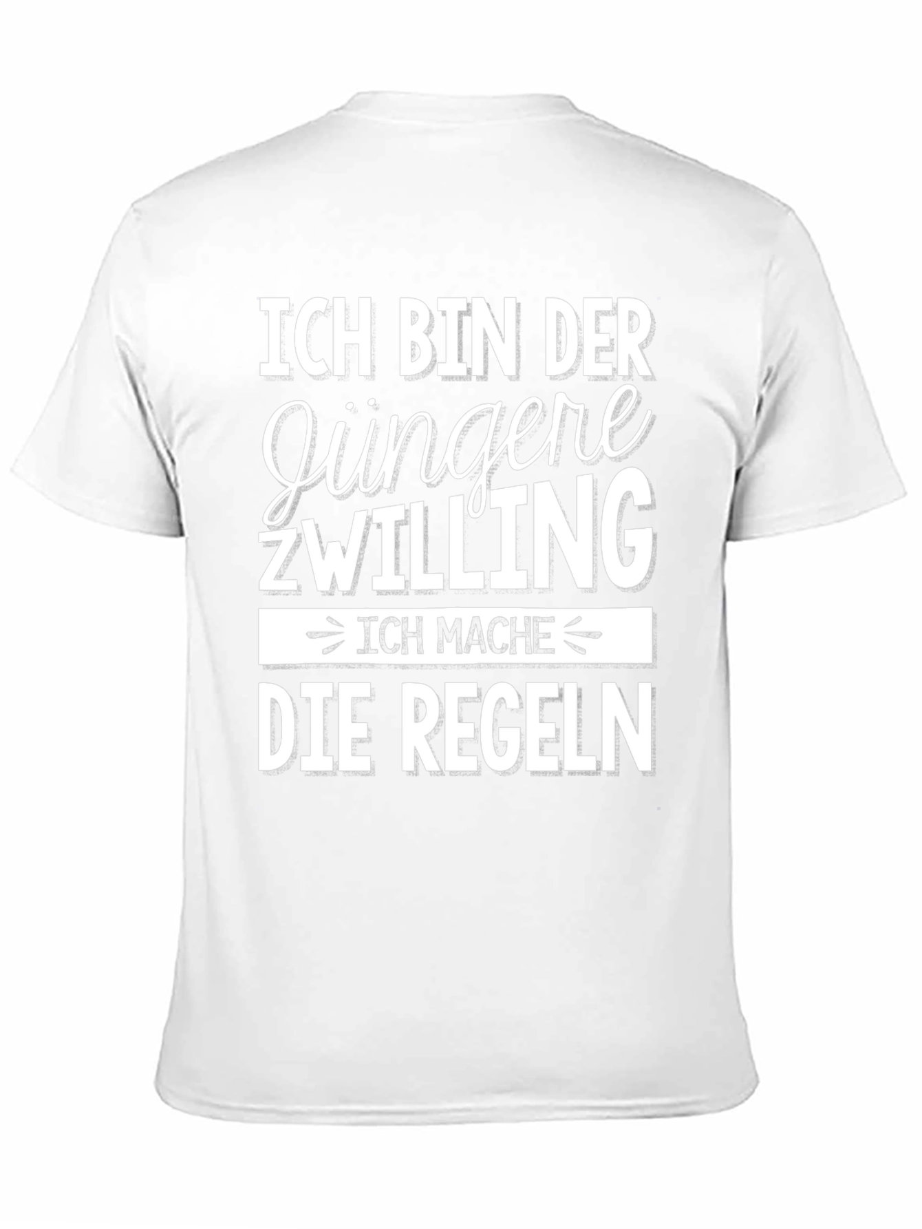 Ich Bin Der Jungere Zwilling T-Shirt