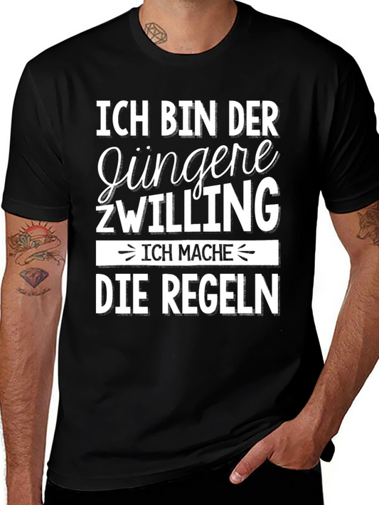 Ich Bin Der Jungere Zwilling T-Shirt