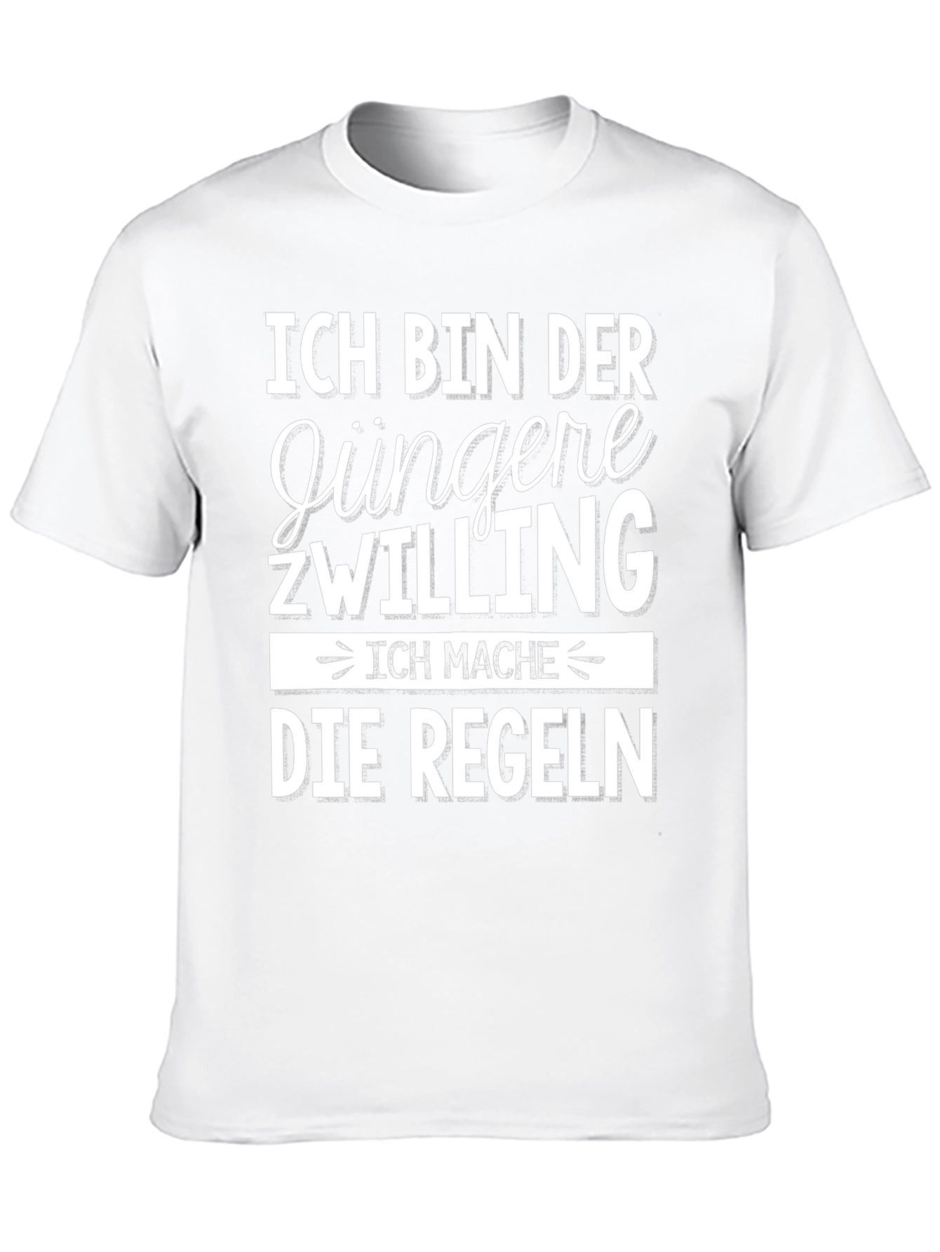 Ich Bin Der Jungere Zwilling T-Shirt