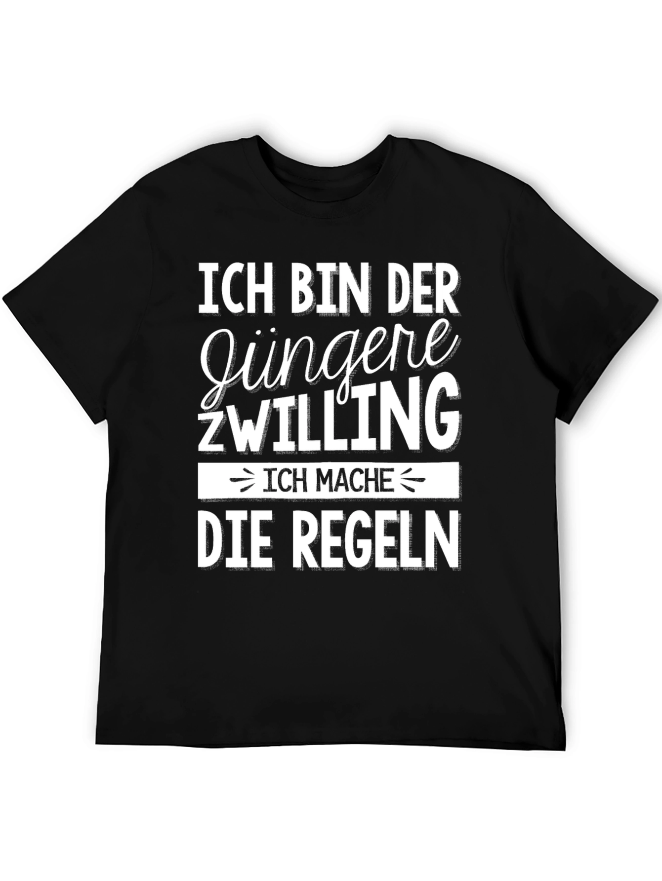 Ich Bin Der Jungere Zwilling T-Shirt