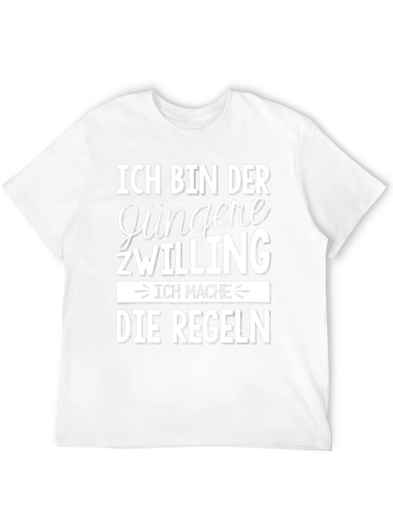 Ich Bin Der Jungere Zwilling T-Shirt