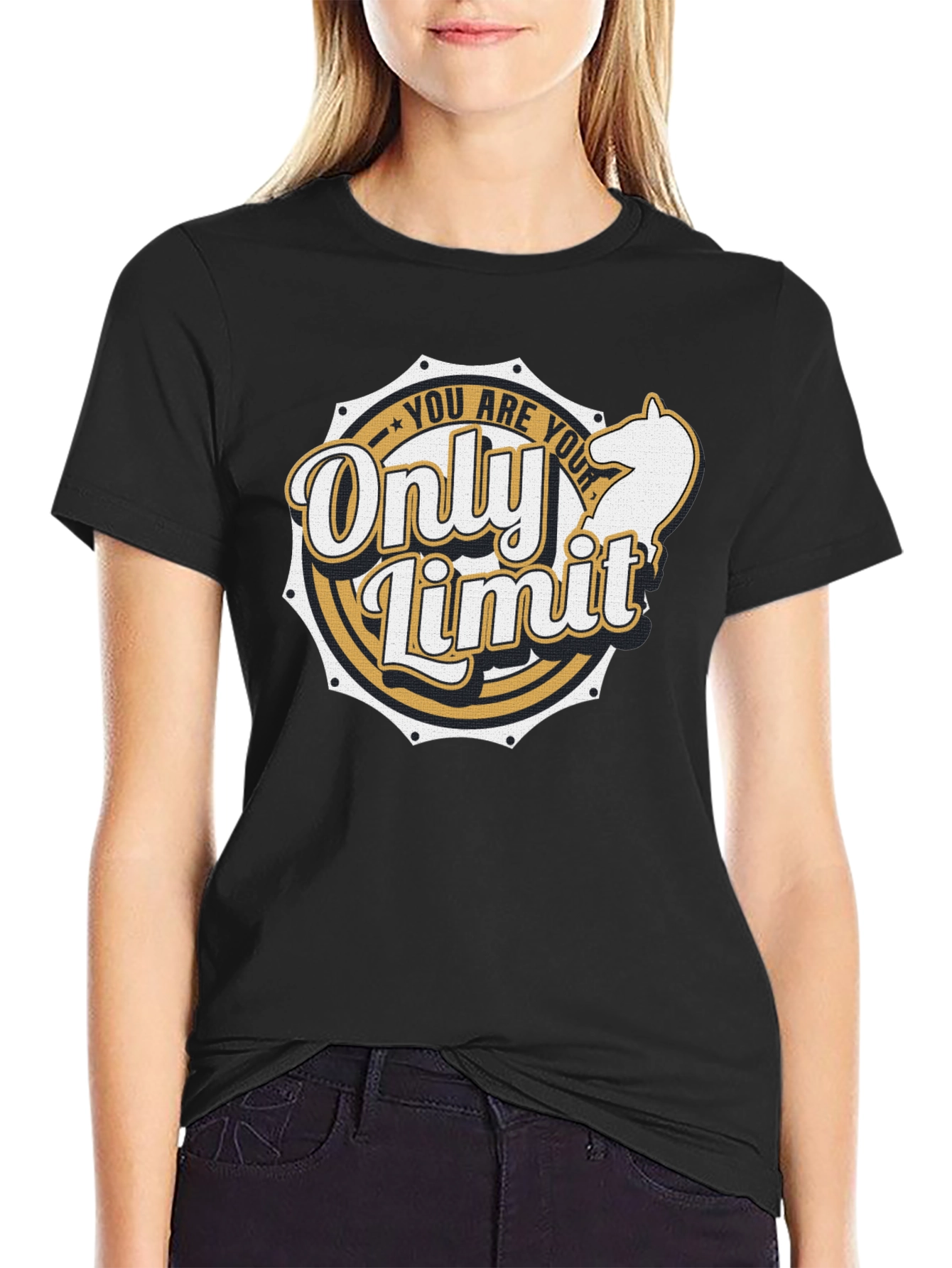 Motivational T-Shirt: You Are Your Only Limit