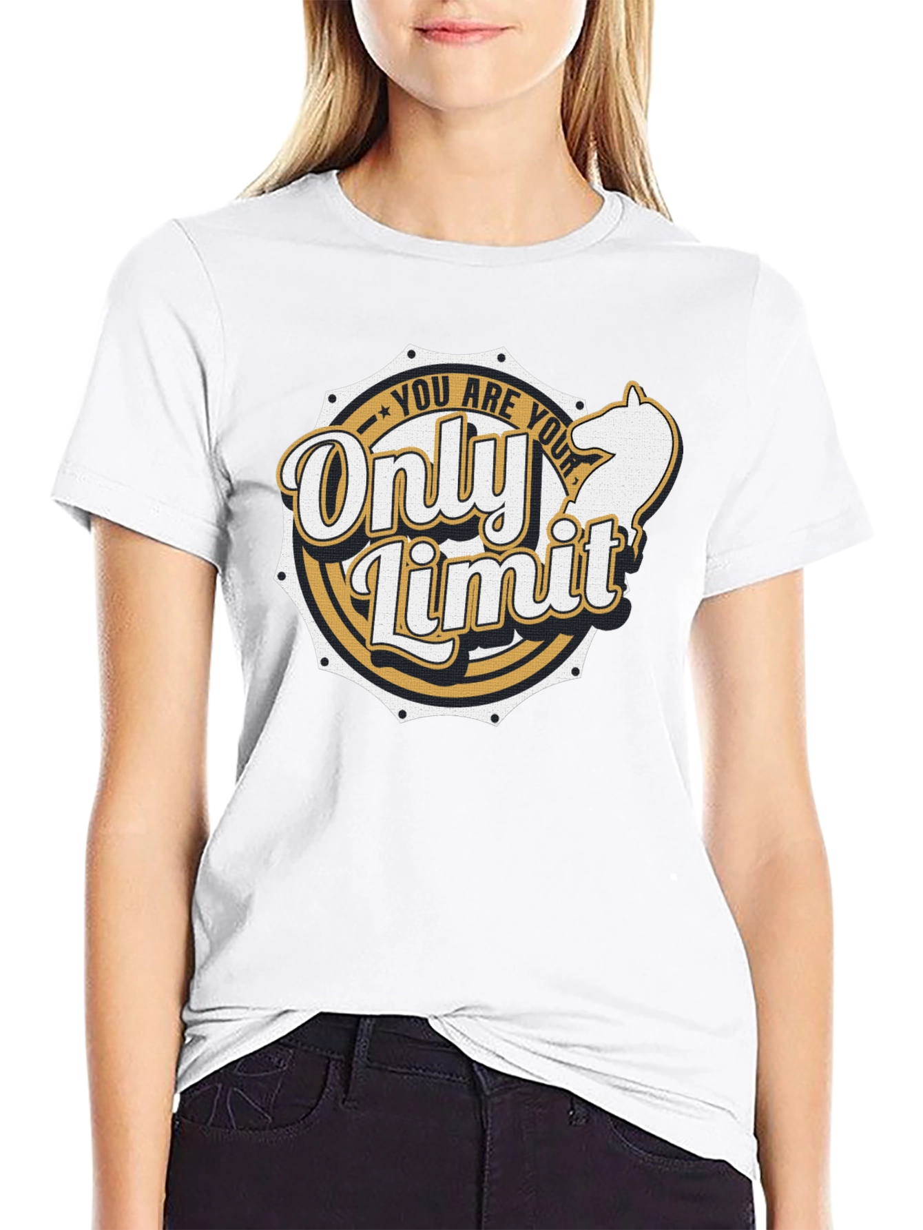 Motivational T-Shirt: You Are Your Only Limit