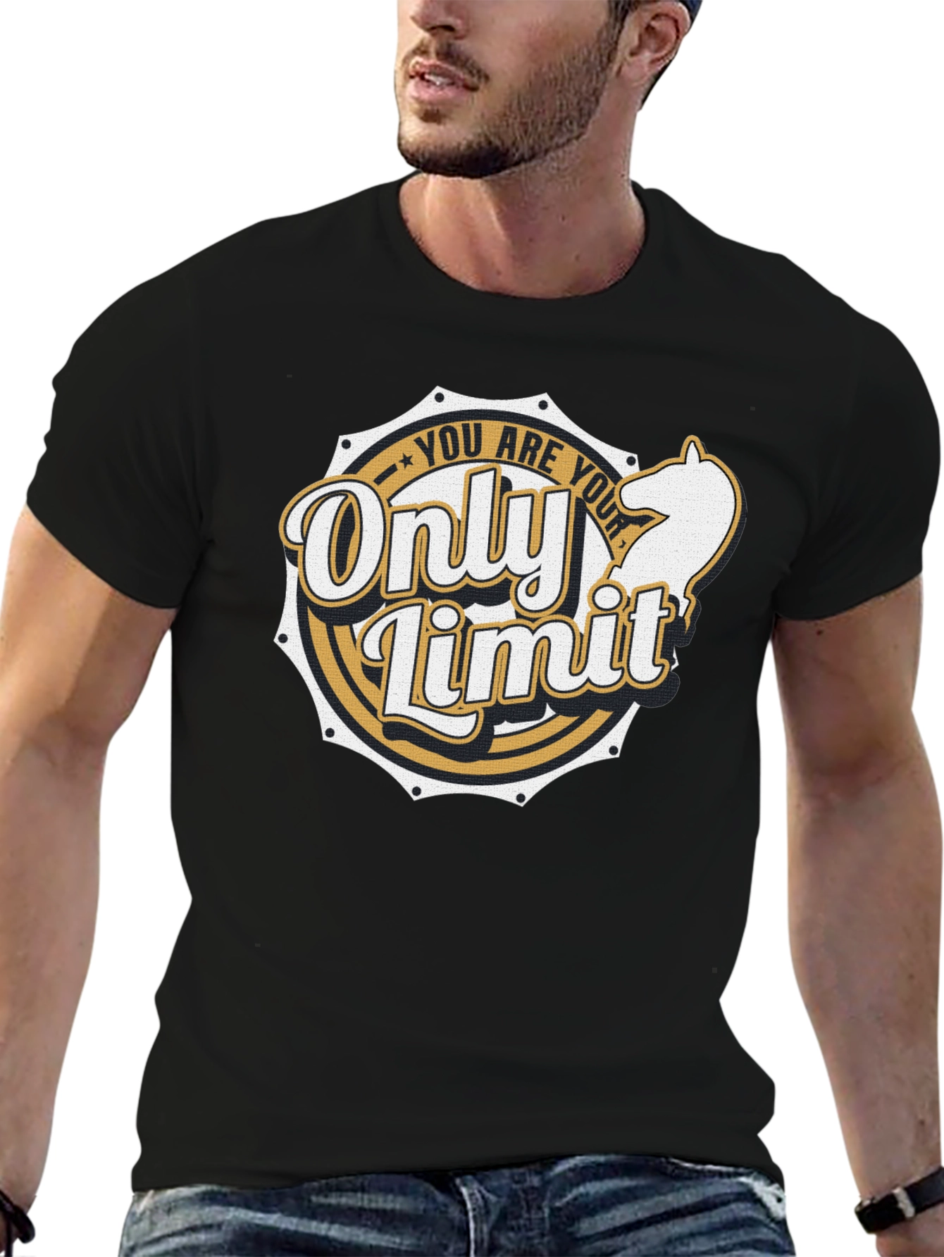 Motivational T-Shirt: You Are Your Only Limit