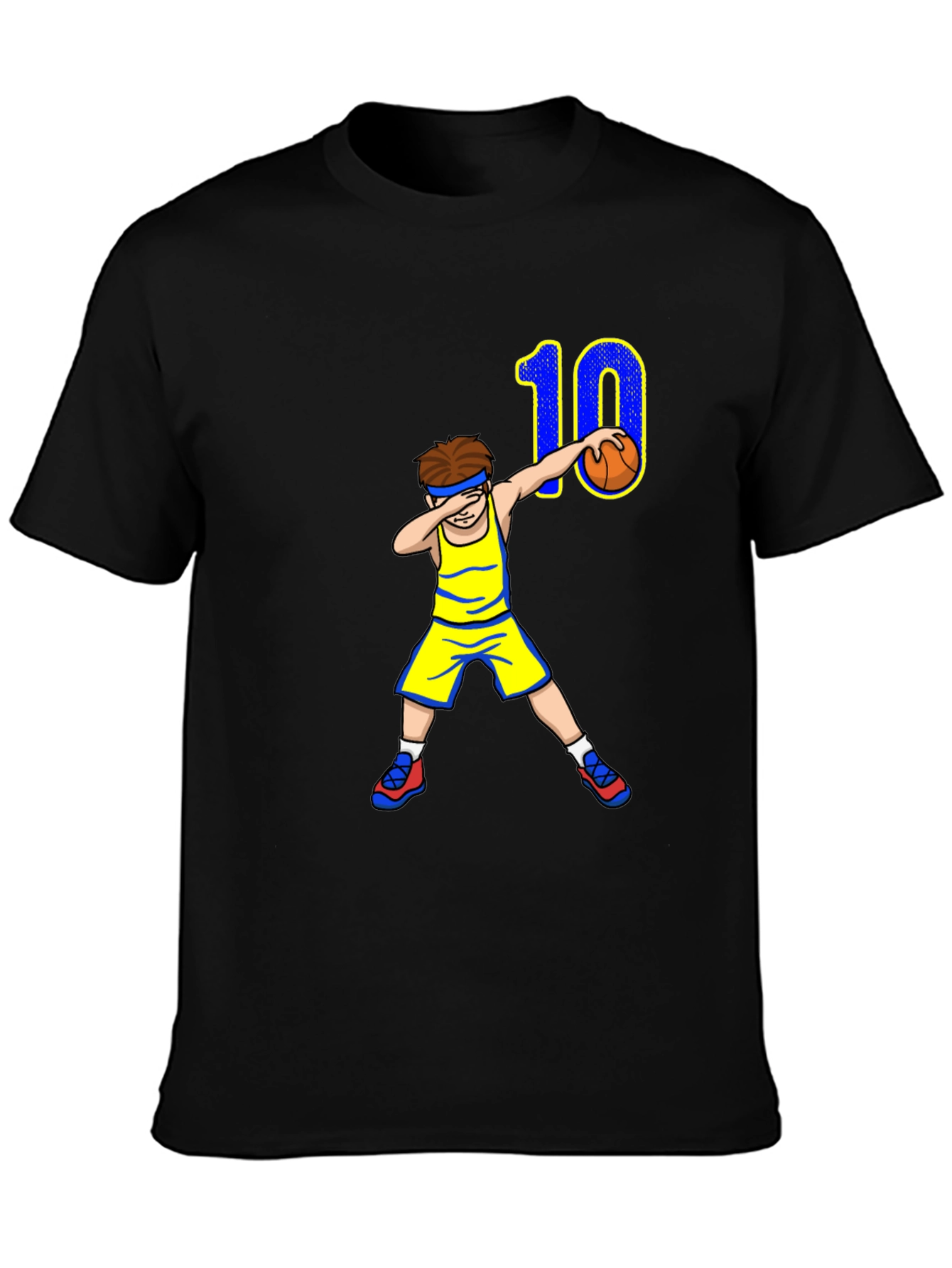 Dabbing Basketball Player T-Shirt