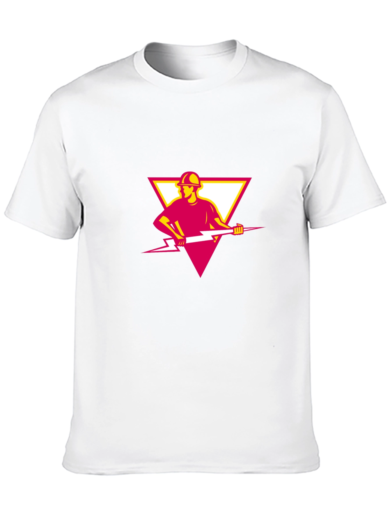 Electrician Bolt Graphic Tee - Bold Statement Shirt