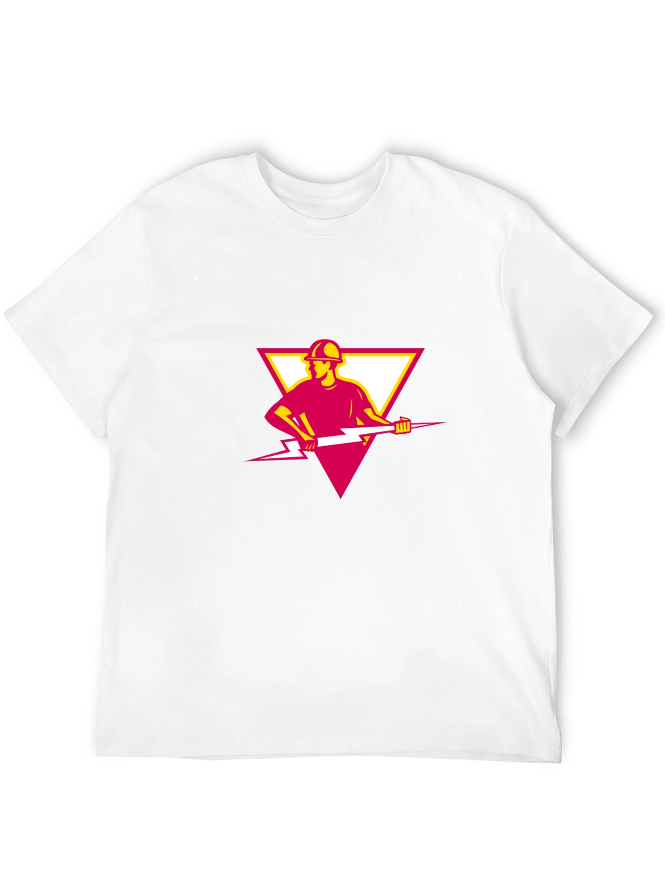 Electrician Bolt Graphic Tee - Bold Statement Shirt